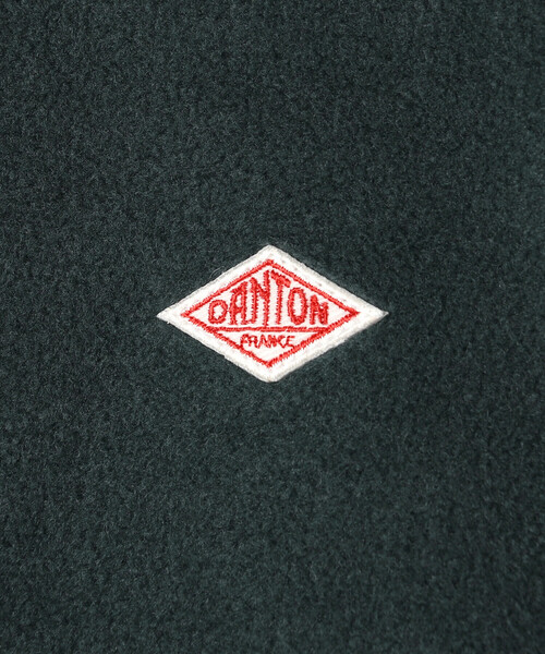 DANTON（ダントン）の「DANTON | フリース カラーレスジャケット MEN（ノーカラージャケット・メンズ・クリーム/グリーン/ブラック・44/42/40）」の11枚目の写真