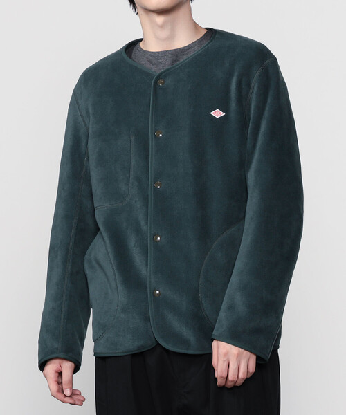 DANTON（ダントン）の「DANTON | フリース カラーレスジャケット MEN 