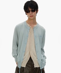 MASONPRINCE | フェイクツーピース ボーダー カーディガン KS3249【MASONPRINCE】【2025AW】(カーディガン/ボレロ)