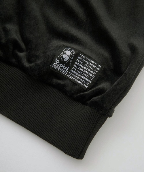 VELOUR GAME SHIRT DRESS（ワンピース）｜X-girl（エックスガール）の