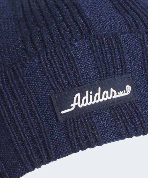 adidas(アディダス)の「リブ仕上げニットビーニー【adidas Golf/アディダスゴルフ】(ニットキャップ/ビーニー・メンズ・ネイビー/ベージュ・LARGE/MEDIUM)」の7枚目の写真