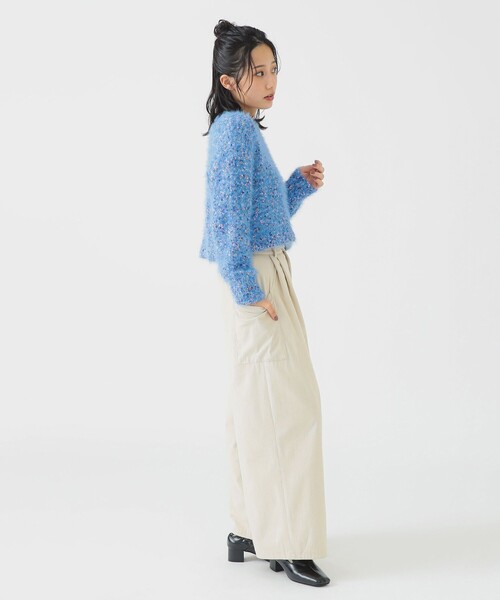 ミックスヤーン ニット (手洗い可)（ニット/セーター）｜B:MING by