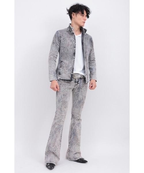 TORNADO MART（トルネードマート）の「GREAMｽﾀｯｽﾞﾍﾞﾙﾄ（ベルト・メンズ・ゴールド/ブラック・MEDIUM/LARGE/LL）」の5枚目の写真