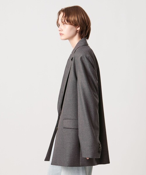 AEWEN MATOPH（イウエン マトフ）の「＜AEWEN MATOPH＞ウール パワーショルダージャケットコート（その他アウター・レディース・ブラック/グレー・34/36/38）」の12枚目の写真
