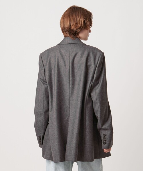AEWEN MATOPH（イウエン マトフ）の「＜AEWEN MATOPH＞ウール パワーショルダージャケットコート（その他アウター・レディース・ブラック/グレー・34/36/38）」の13枚目の写真