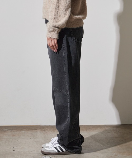 Levi's（リーバイス）の「LEVI'S/リーバイス BAGGY DAD バレルジーンズ（デニムパンツ・レディース・ブラック・W24xL32/W26xL32/W25xL32）」の15枚目の写真