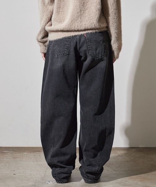 Levi's（リーバイス）の「LEVI'S/リーバイス BAGGY DAD バレルジーンズ（デニムパンツ・レディース・ブラック・W24xL32/W26xL32/W25xL32）」の16枚目の写真