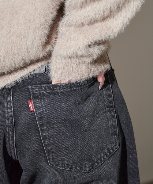 Levi's（リーバイス）の「LEVI'S/リーバイス BAGGY DAD バレルジーンズ（デニムパンツ・レディース・ブラック・W24xL32/W26xL32/W25xL32）」の14枚目の写真