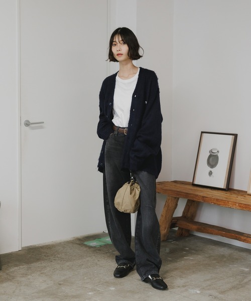 Levi's（リーバイス）の「LEVI'S/リーバイス BAGGY DAD バレルジーンズ（デニムパンツ・レディース・ブラック・W24xL32/W26xL32/W25xL32）」の21枚目の写真