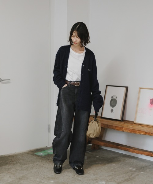 Levi's（リーバイス）の「LEVI'S/リーバイス BAGGY DAD バレルジーンズ（デニムパンツ・レディース・ブラック・W24xL32/W26xL32/W25xL32）」の22枚目の写真