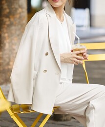 abahouse mavie（アバハウスマヴィ）の「【エニデイカセット/セットアップ対応】ダブルジャケット（テーラードジャケット）」