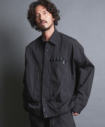 Magine（マージン）の「NoiR ノアール Connect Shirt/ ナイロン コネクトシャツ（ナイロンジャケット）」