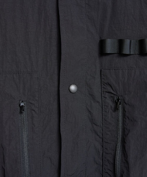 Magine（マージン）の「EM : NoiR ノアール Connect Shirt/ ナイロン コネクトシャツ（ナイロンジャケット・メンズ・ブラック・L/M）」の20枚目の写真