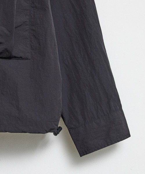 Magine（マージン）の「EM : NoiR ノアール Connect Shirt/ ナイロン コネクトシャツ（ナイロンジャケット・メンズ・ブラック・L/M）」の22枚目の写真