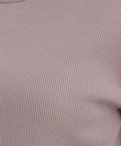 Andemiu（アンデミュウ）の「2WAYリブカットソー601554（Tシャツ/カットソー・レディース・ブラック/ホワイト/ベージュ系その他・FREE）」の16枚目の写真