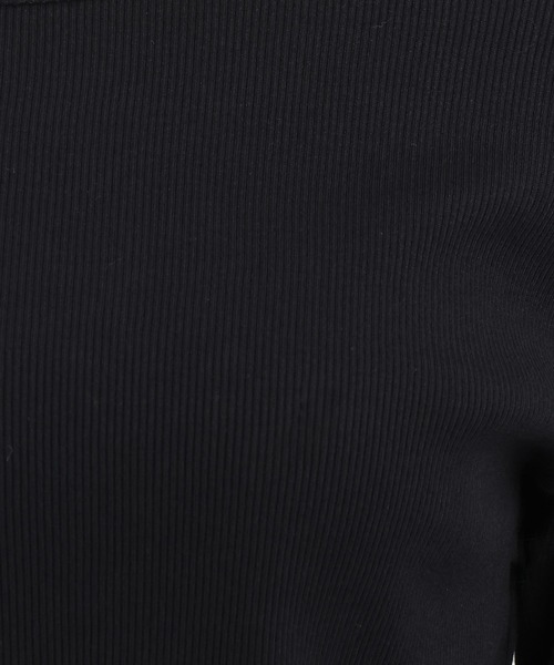 Andemiu（アンデミュウ）の「2WAYリブカットソー601554（Tシャツ/カットソー・レディース・ブラック/ホワイト/ベージュ系その他・FREE）」の17枚目の写真