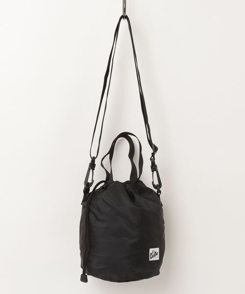 Drifter（ドリフター）の「【UT205】【Drifter/ドリフター】DRAWSTRING POUCH DFV1200（ハンドバッグ・メンズ・ブラック/タン・FREE）」の11枚目の写真