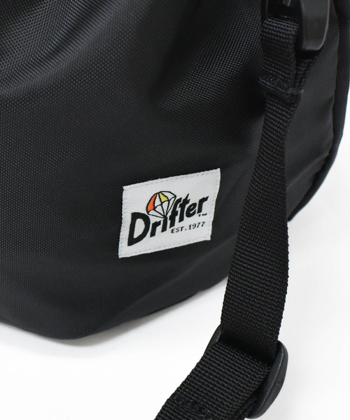 Drifter（ドリフター）の「【UT205】【Drifter/ドリフター】DRAWSTRING POUCH DFV1200（ハンドバッグ・メンズ・ブラック/タン・FREE）」の6枚目の写真