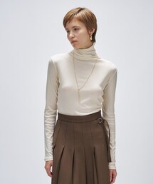 cloenc | 【手洗い可】ウール混ハイネックプルオーバー(Tシャツ/カットソー)