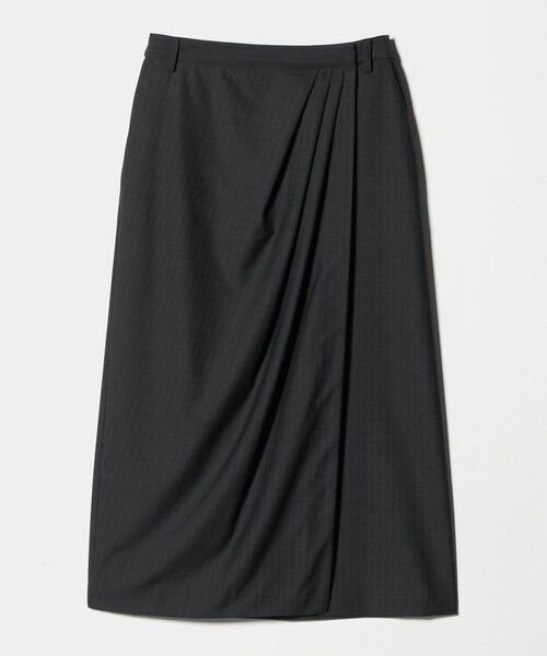 UNITED ARROWS(ユナイテッドアローズ)の「ドレープ アシンメトリー ロング スカート(スカート・レディース・ナチュラル/その他9/ブラック・36/38)」の22枚目の写真