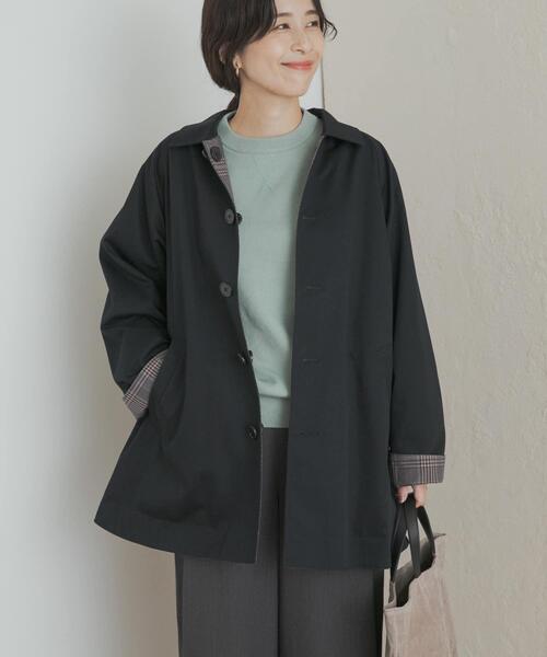 リバーシブルステンカラーコート（ステンカラーコート）｜URBAN