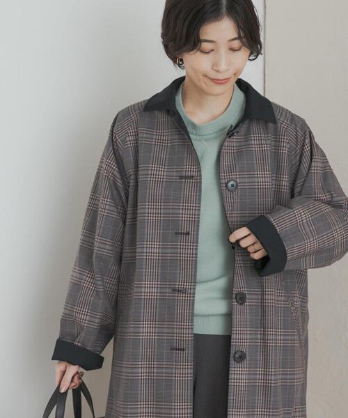 セール】リバーシブルステンカラーコート（ステンカラーコート