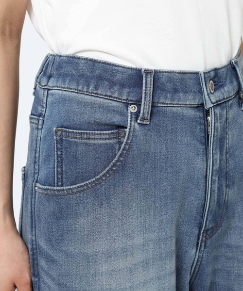 ほぼ新品♪裏起毛ワイドデニム【2024年AW】♪バンヤードストーム BARNYARDSTORM / 裏起毛ワイドデニムパンツ【WEB限定サイズL