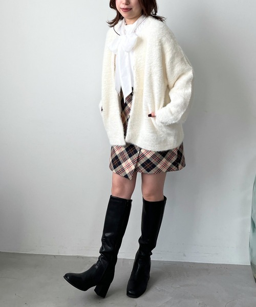 31 Sons de mode（トランテアン　ソン　ドゥ　モード）の「2025秋冬新作 ティアード袖ブラウス（シャツ/ブラウス・レディース・ワイン/ブラック/オフホワイト・ﾌﾘ-）」の18枚目の写真