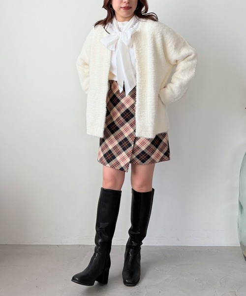 31 Sons de mode（トランテアン　ソン　ドゥ　モード）の「2025秋冬新作 ティアード袖ブラウス（シャツ/ブラウス・レディース・ワイン/ブラック/オフホワイト・ﾌﾘ-）」の20枚目の写真