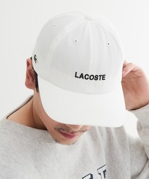 LACOSTE（ラコステ）の「【LACOSTE】ラコステ EMB CAP コットン100％キャップ ブランドロゴ オールシーズン L1402（キャップ）」