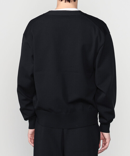 Bshop（ビショップ）の「NEUTRALWORKS | 〈別注〉 Vネックカーディガン MEN（カーディガン/ボレロ・メンズ・ブラック/ダークネイビー・L/M/XL）」の11枚目の写真