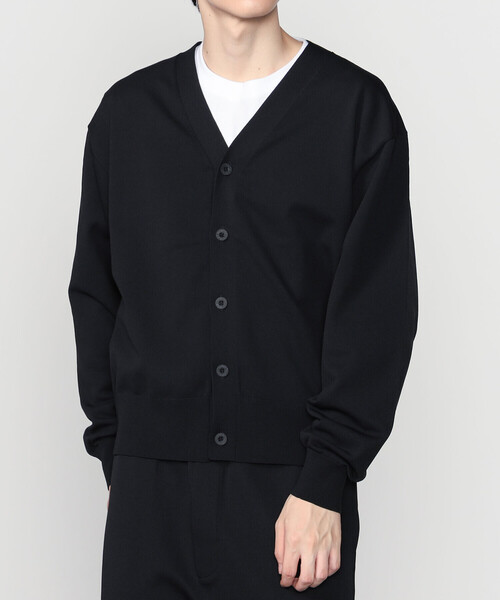 Bshop（ビショップ）の「NEUTRALWORKS | 〈別注〉 Vネックカーディガン MEN（カーディガン/ボレロ・メンズ・ブラック/ダークネイビー・L/M/XL）」の12枚目の写真