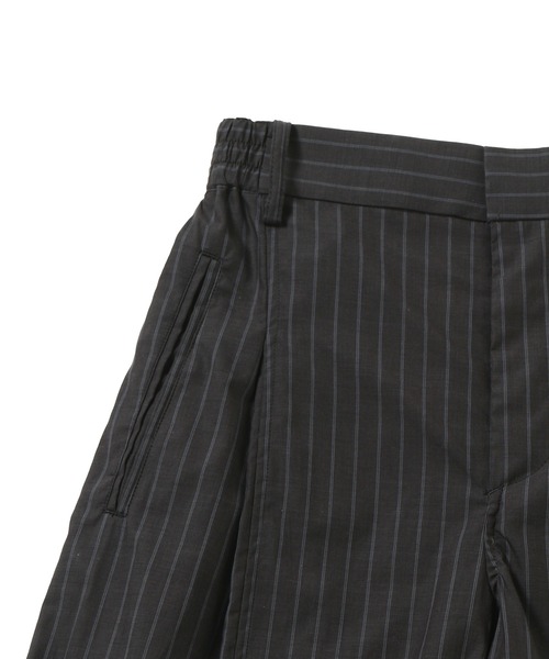 beautiful people(ビューティフルピープル)の「cotton suiting trompe loeil pants 1545105014(その他パンツ・メンズ・チャコールグレー・34/38)」の6枚目の写真