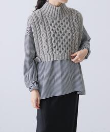 かぐれ（カグレ）の「ウォッシャブルシルクワイドニット（ニット