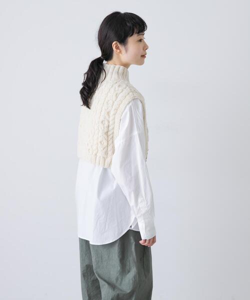 ペルータートルショートベスト（ニット/セーター）｜かぐれ（カグレ