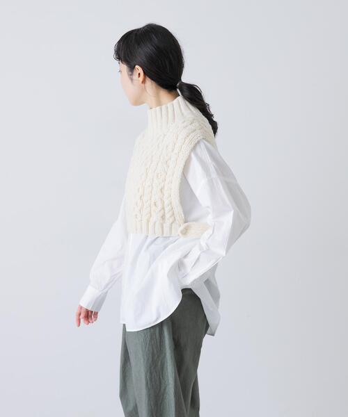 ペルータートルショートベスト（ニット/セーター）｜かぐれ（カグレ