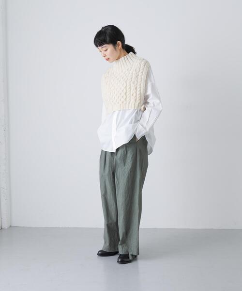 ペルータートルショートベスト（ニット/セーター）｜かぐれ（カグレ