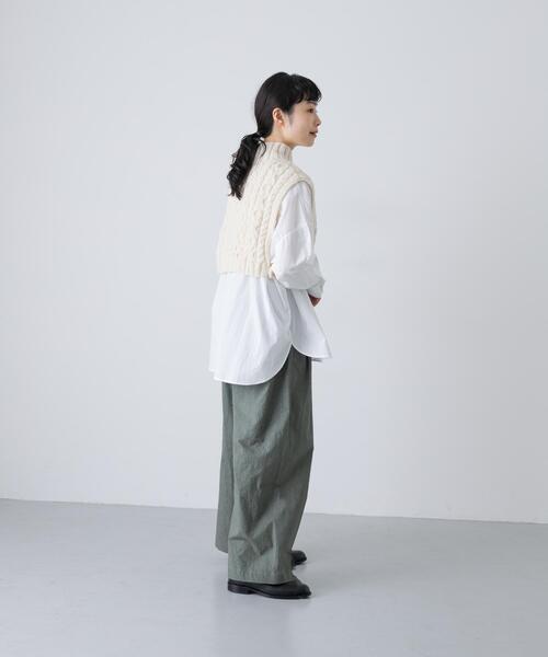 ペルータートルショートベスト（ニット/セーター）｜かぐれ（カグレ