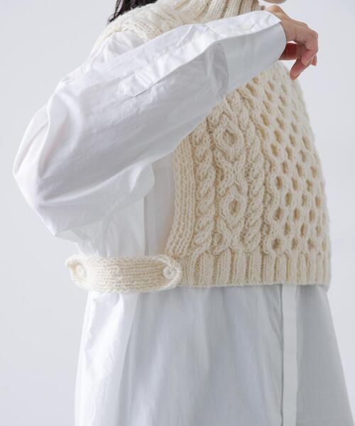 ペルータートルショートベスト（ニット/セーター）｜かぐれ（カグレ