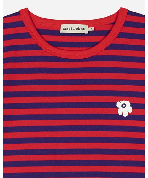 marimekko(マリメッコ)の「【kioski】Tasaraita Unikko / tshirt(Tシャツ/カットソー・レディース・レッド・LARGE/MEDIUM/SMALL/X-SMALL)」の11枚目の写真