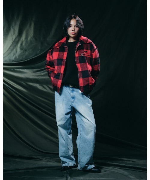 #Re:room（リルーム）の「ヴィンテージウォッシュドワイドデニムパンツ（デニムパンツ・メンズ・ブルー・SMALL/LARGE/MEDIUM）」の16枚目の写真