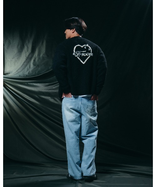 #Re:room（リルーム）の「ヴィンテージウォッシュドワイドデニムパンツ（デニムパンツ・メンズ・ブルー・SMALL/LARGE/MEDIUM）」の15枚目の写真