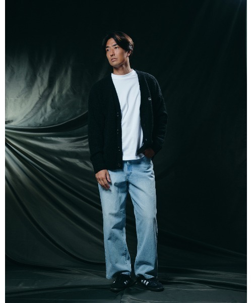 #Re:room（リルーム）の「ヴィンテージウォッシュドワイドデニムパンツ（デニムパンツ・メンズ・ブルー・SMALL/LARGE/MEDIUM）」の14枚目の写真