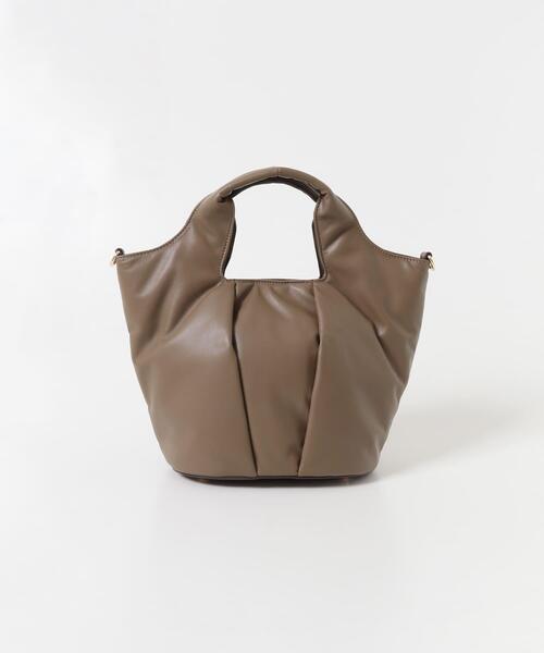 URBAN RESEARCH DOORS（アーバンリサーチドアーズ）の「パファーハンドルバッグ（ハンドバッグ・レディース・ブラウン/ブルー・ONE）」の9枚目の写真