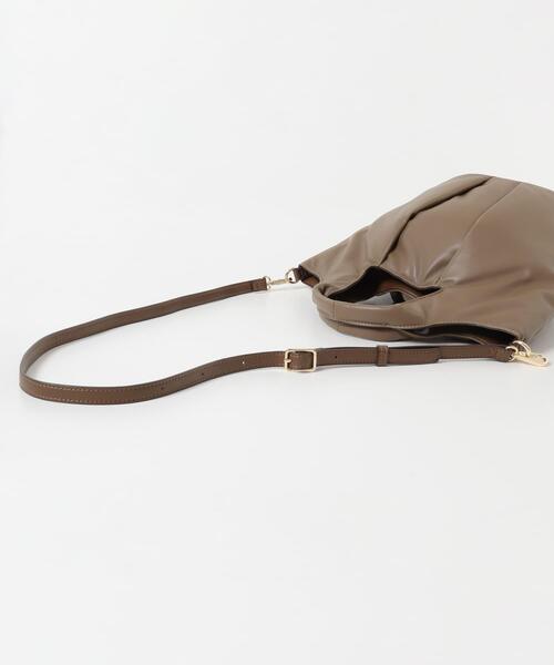 URBAN RESEARCH DOORS（アーバンリサーチドアーズ）の「パファーハンドルバッグ（ハンドバッグ・レディース・ブラウン/ブルー・ONE）」の12枚目の写真