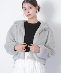 JILL by JILL STUART | ◇ フェイクファーフーディー(ブルゾン)