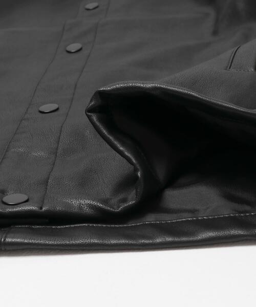 URBAN RESEARCH ROSSO MEN（アーバンリサーチロッソメン）の「『XLサイズあり』ビーガンファブリックコーチジャケット（カバーオール・メンズ・ダークブラウン/ブラック・X-LARGE/MEDIUM/LARGE）」の20枚目の写真