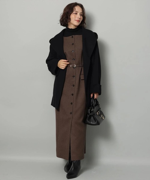 フロントボタンIラインワンピース（ワンピース）｜Arpege story