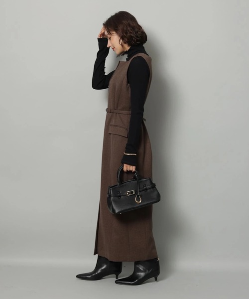 フロントボタンIラインワンピース（ワンピース）｜Arpege story