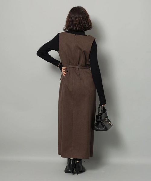 フロントボタンIラインワンピース（ワンピース）｜Arpege story